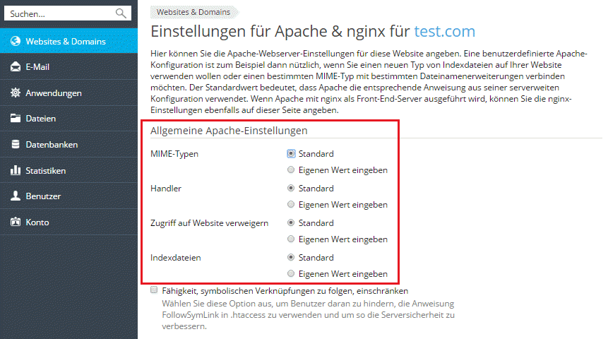 Common_Apache_settings
