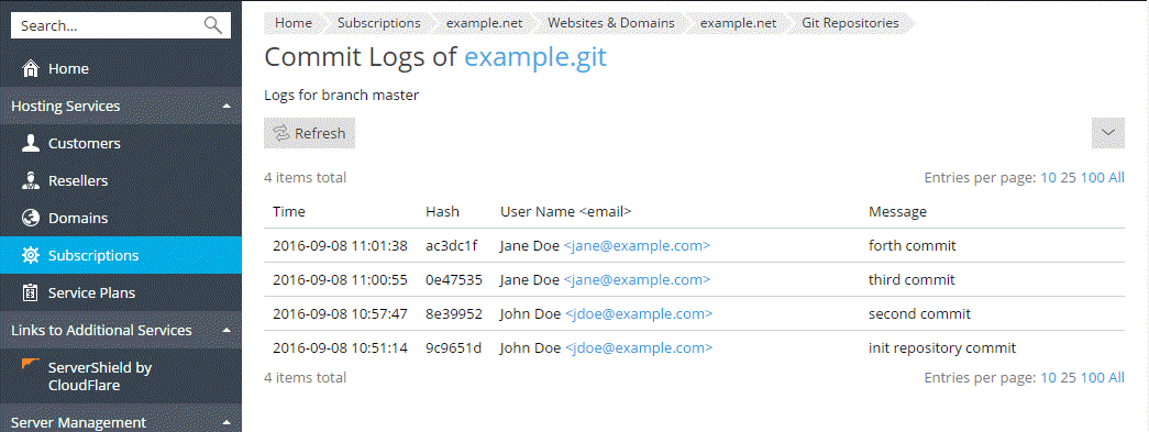 Got_Commit Logs