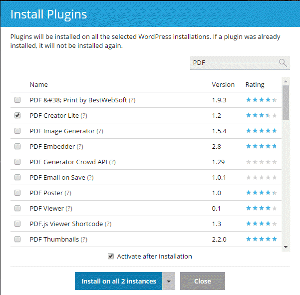WP_install_plugin
